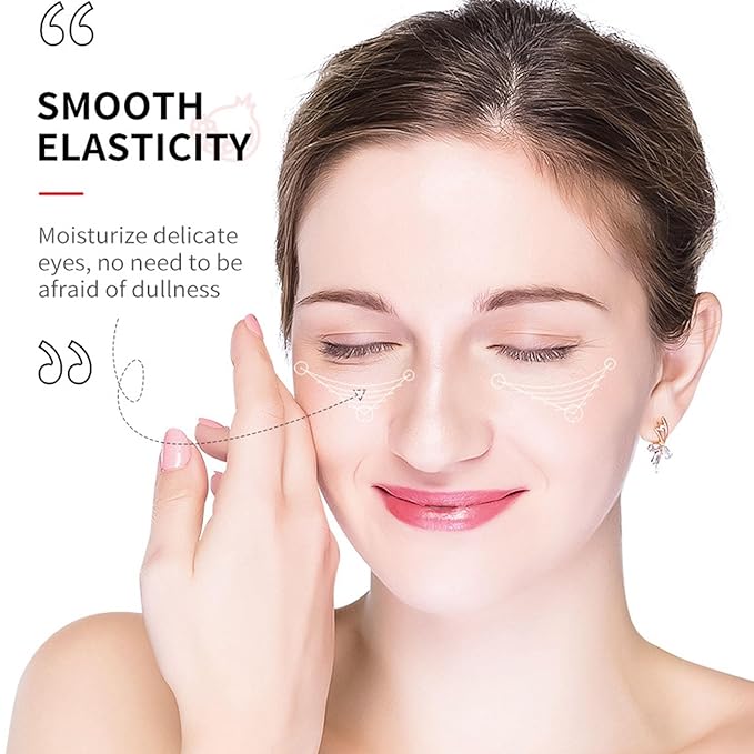 Pomegranate Eye Cream, Under Eye Cream For Dark Circles, Dark Circle Eye Cream For Puffiness And Bags, Anti Aging Eye Cream For Reduce Fine Lines & Wrinkles