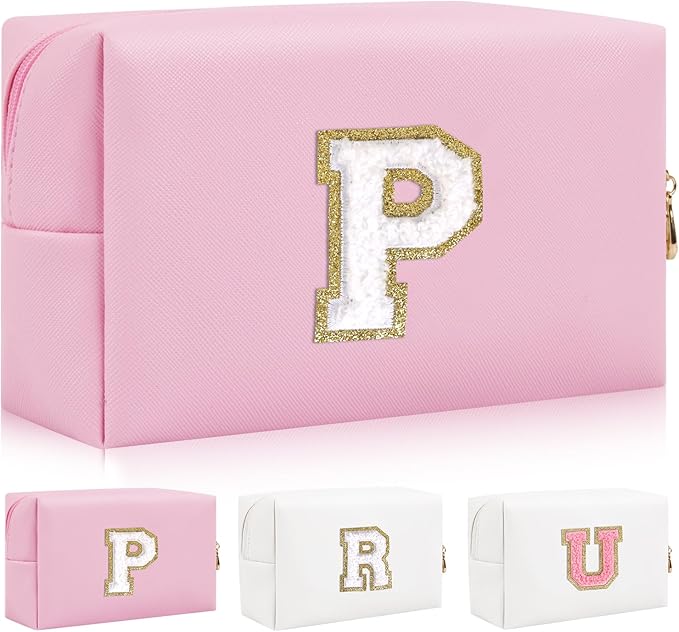 Personalized initial letter patch makeup