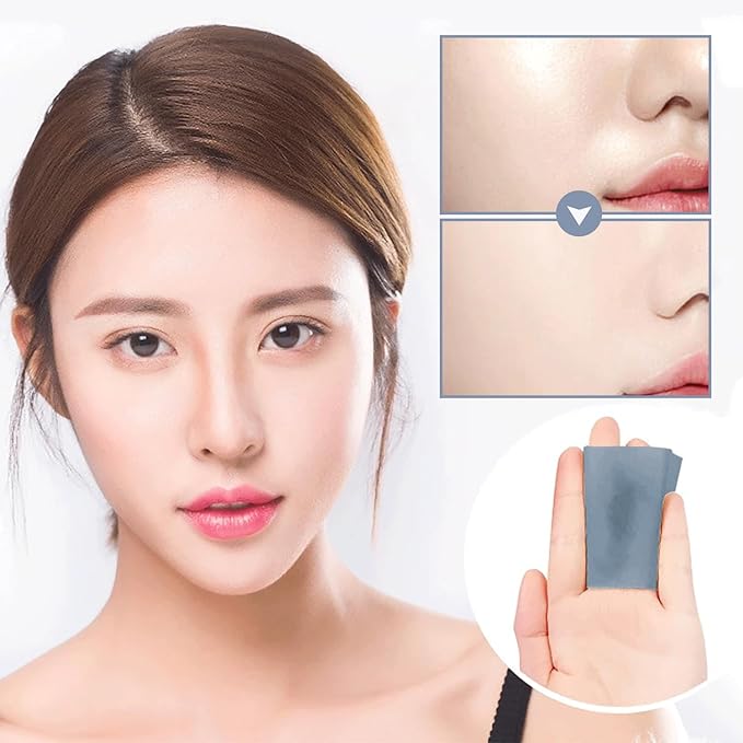 Natural Bamboo Charcoal Oil Absorbing Tissues - 6pk/600