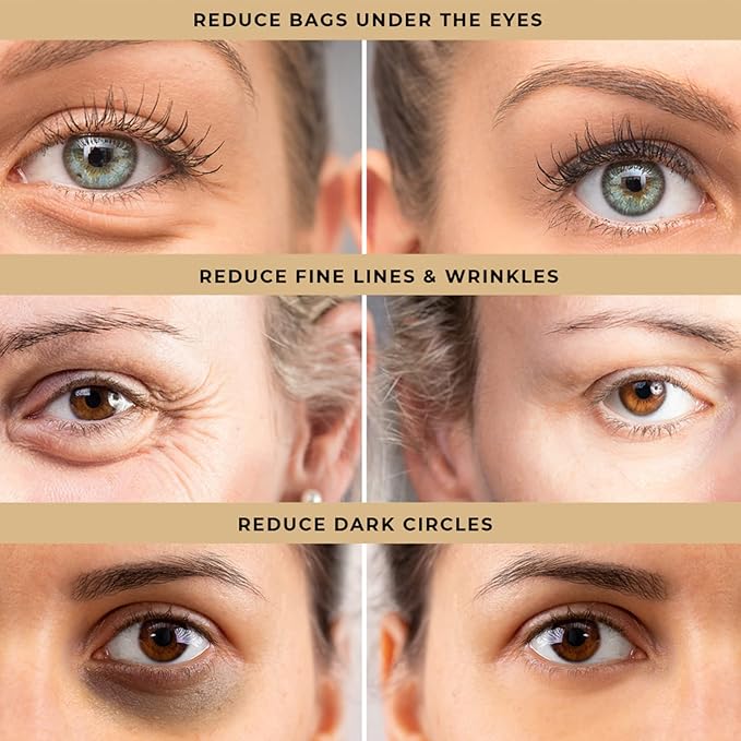 Temporary eye tightener eye cream,