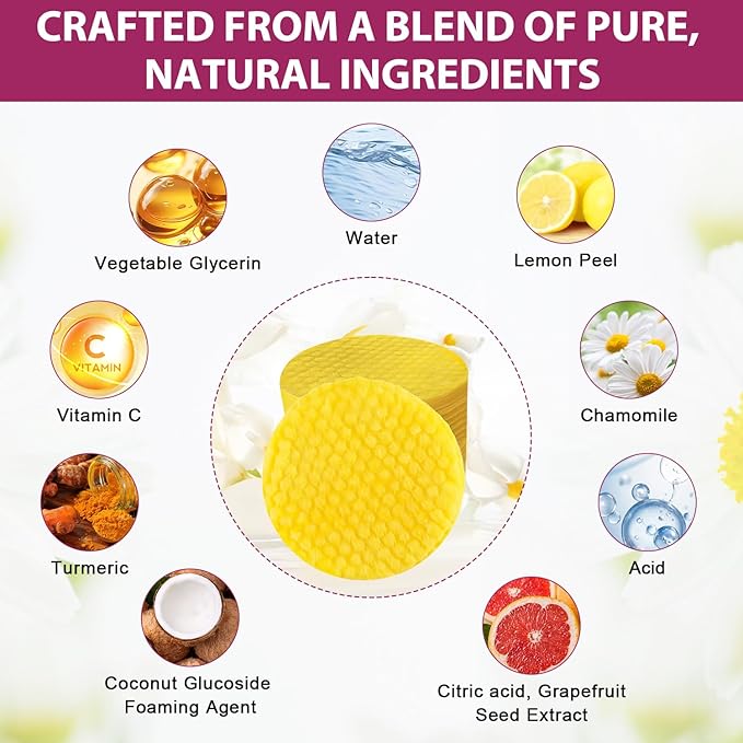 Neusly pads, turmeric cleansing pads,