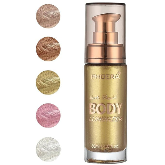 PHOERA Body Luminizer Highlighter, Waterproof Moisturizing and Glow