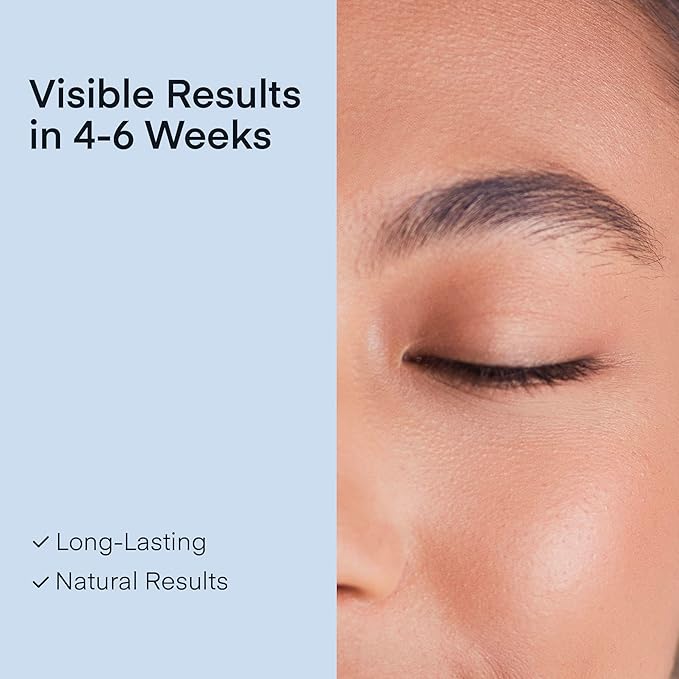 Eyebrow Growth Serum - Natural Eyebrow Serum and Enhancer for Thicker Brows and Grow Bows Faster, Longer, Fuller - 5mL