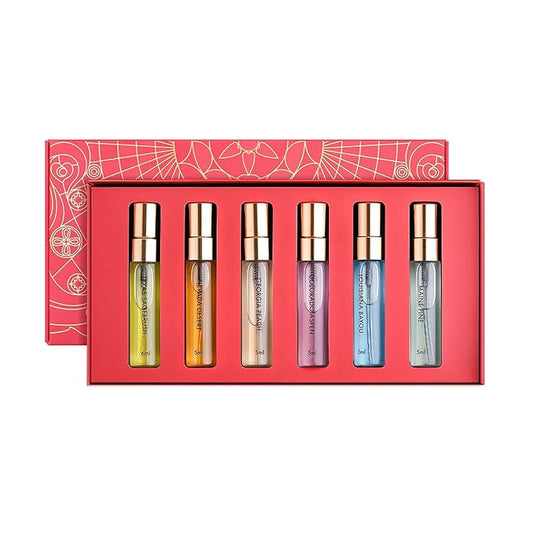 Perfume for Women Set of 6 - Regional Flair Perfume for Women Perfect for Gifting or Personal use, Long-Lasting Fragrance Perfum for any Accasions (6 Count, 0.17 oz)