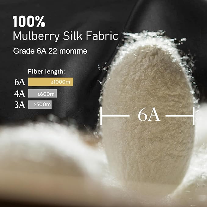 LitBear Silk Sleep Mask for Side Sleepers, 100% 22 Momme Pure Mulberry Silk, Face-Hugging Padded Eye Cover with Adjustable Band (Midnight Blue)