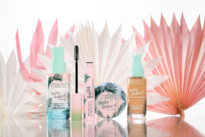 Physicians Formula Butter Believe It! Foundation + Concealer Deep Warm | Dermatologist Tested, Clinicially Tested