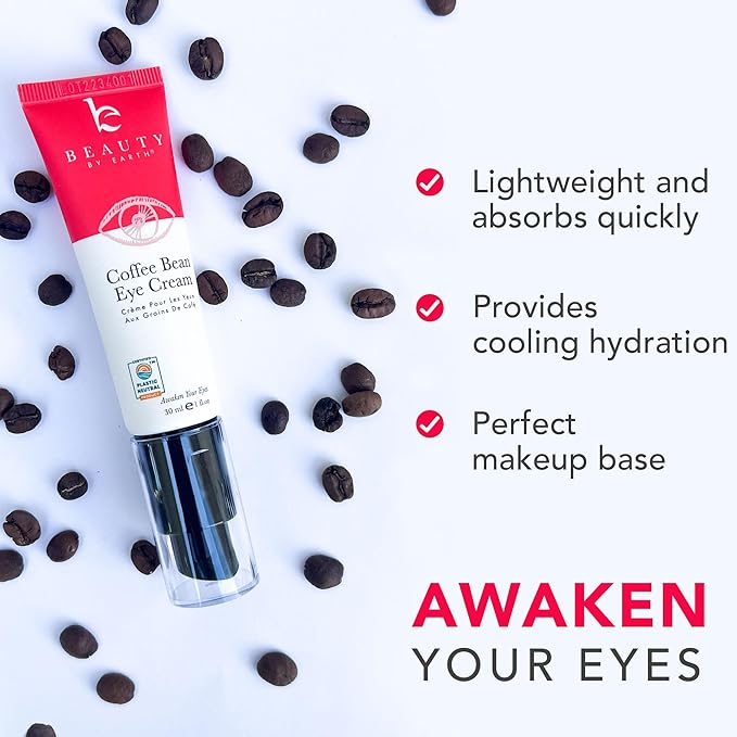 Caffeine eye cream for puffiness