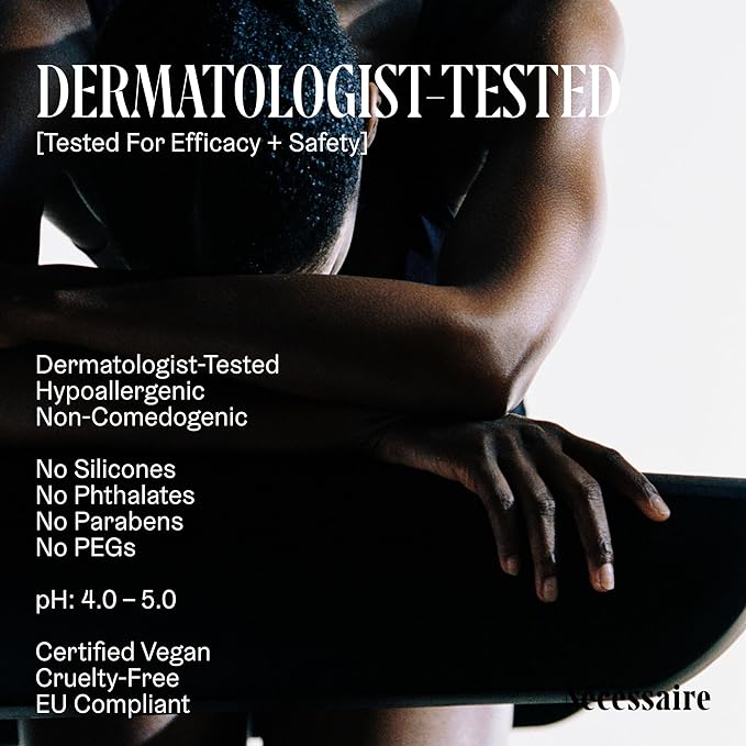 Nécessaire The Body Peel. Resurfacing Serum for KP, Ingrowns, Strawberry Skin and Discoloration. 10% AHA, 1% BHA, 1% PHA, Peeling Peptide. Dermatologist-Tested. Hypoallergenic. Non-Comedogenic. 150ml