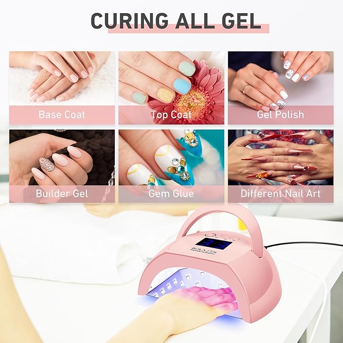 BOLASEN UV Nail Lamp for