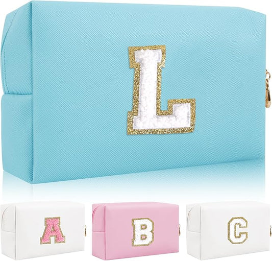 Personalized initial letter patch makeup