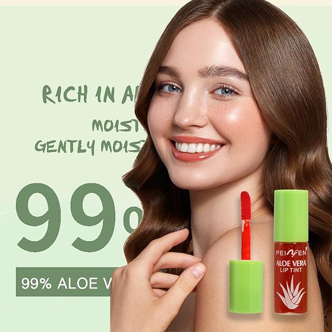 6 Color Lip Oil, Big Brush Head Hydrating Big