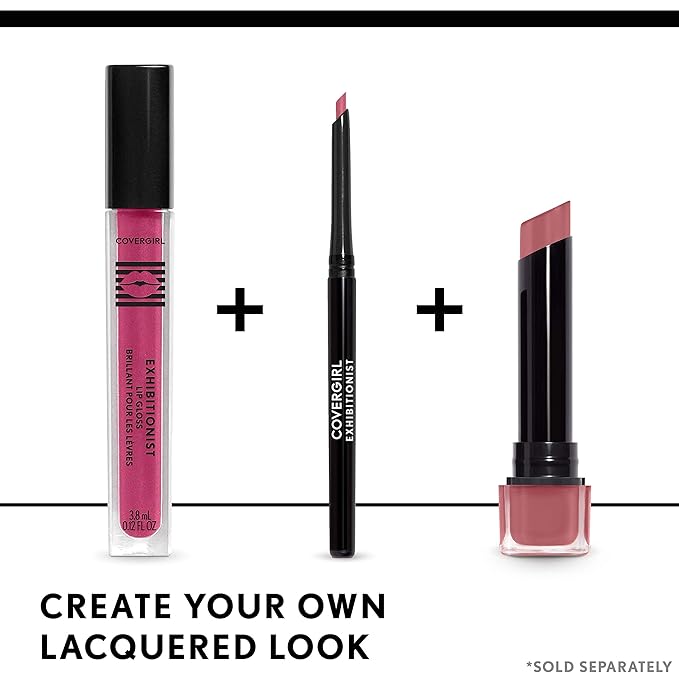 COVERGIRL Exhibitionist Lip Gloss, Hashtag (Pack of 2)