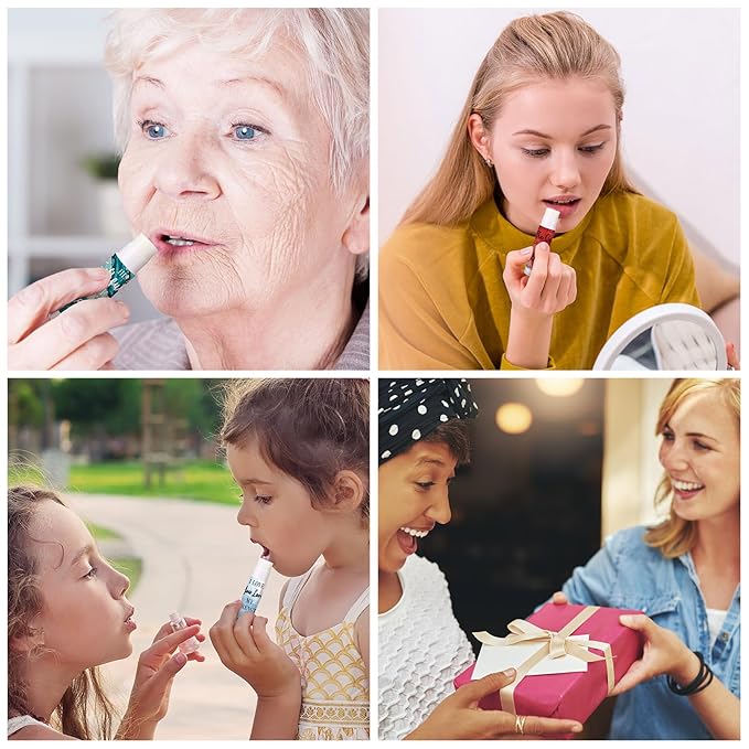 50 Pcs Lip Balm Bulk Christian (Marble