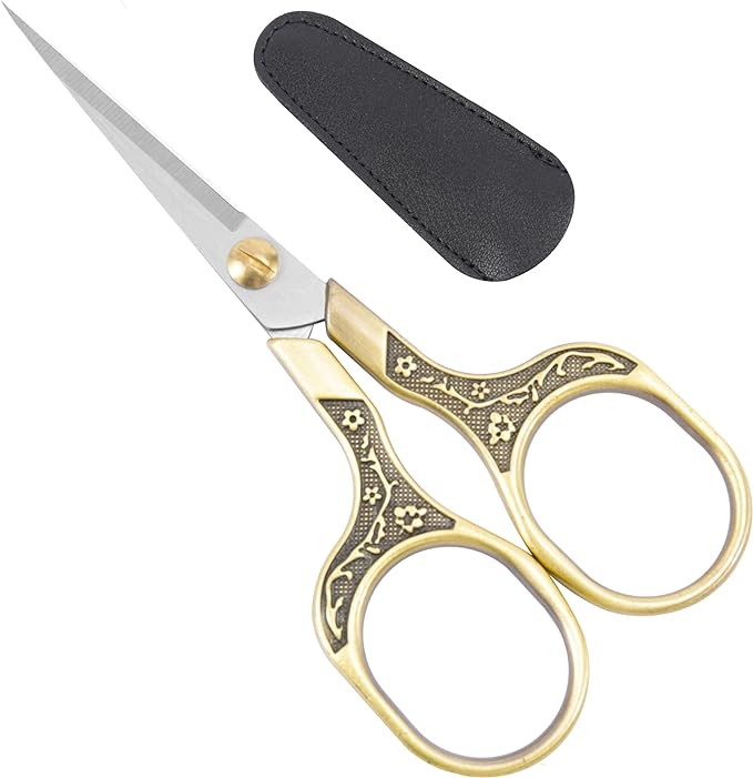 embroidery scissors-Glexal 5 Inch Vintage
