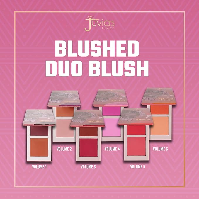 Juvia's Place Blushed Duo Blush Volume6 - Radiant Skin Color