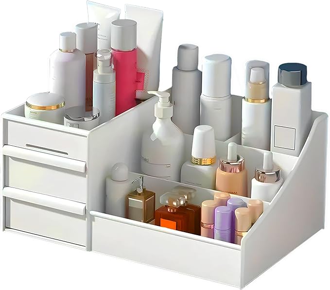 Makeup organizer countertop with 4