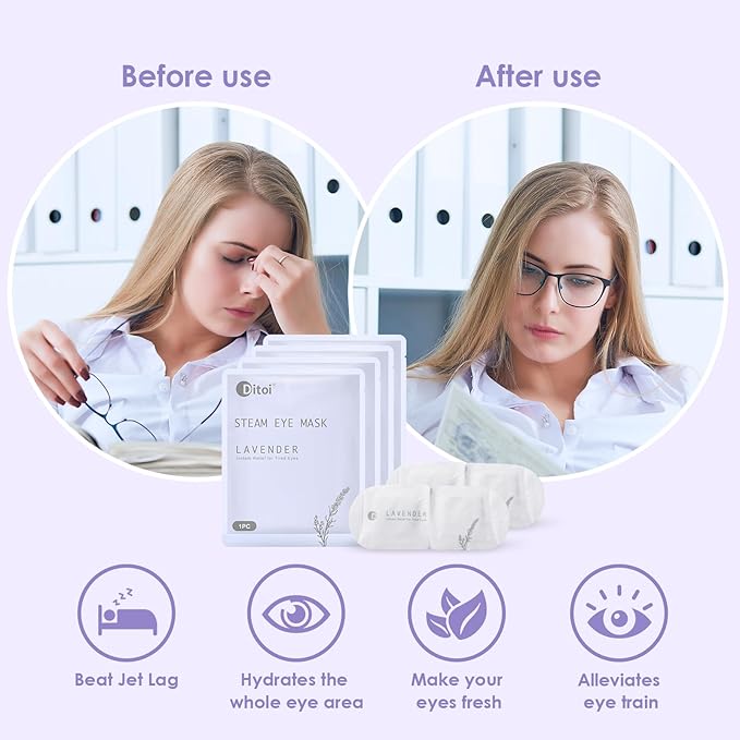 Steam eye masks, rich hyaluronic