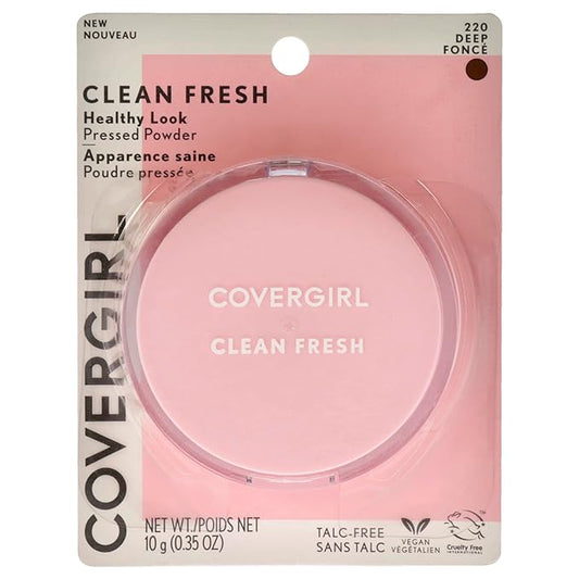 COVERGIRL COVERGIRL Clean Fresh Pressed Powder, Deep, 0.35