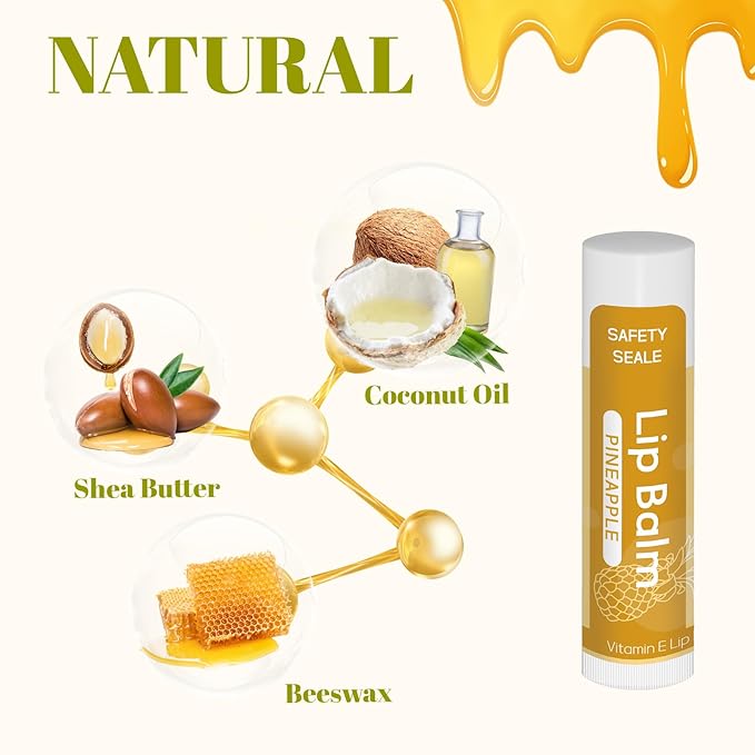 36 Pack Natural Lip Balm Bulk