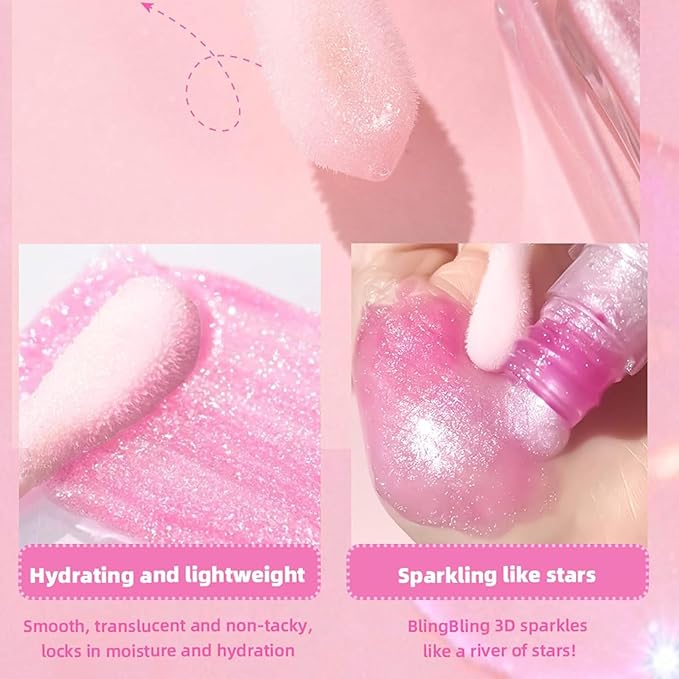 Color Changing Lip Glow Oil Set - 2PCS Changing