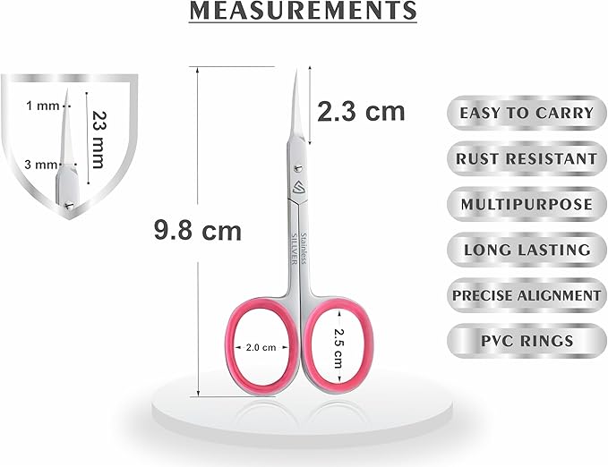 Cuticle Scissors Extra Fine Curved