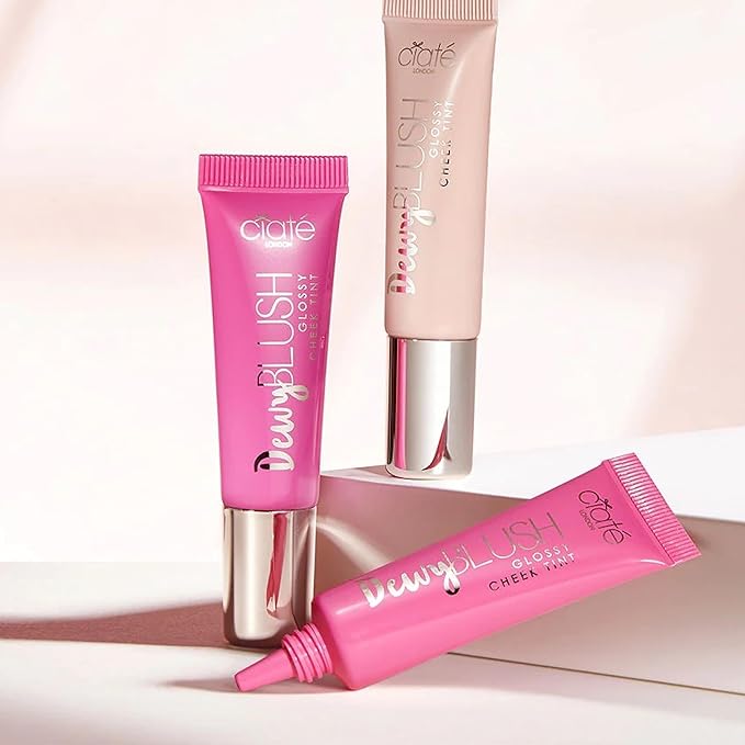 Ciaté London Dewy Blush Glossy Cheek Tint, Brightening Yuzu Extract, Detoxing Dragon Fruit Extract, Refreshing Fruit Scent, Coconut - 1