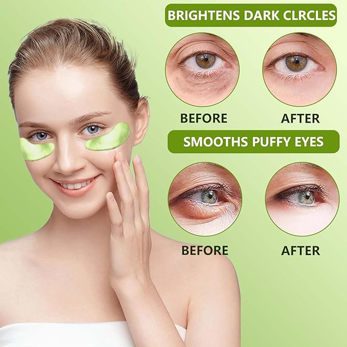 30 Pairs Under Eye Masks,Moisturizing Hydrating Under Eye Patches for Puffy Eyes,Under Eye Treatment for Dark Circles Eye Bags Fine Lines,Eye Skin Care Products for Women & Man