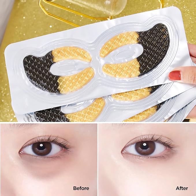 Icandoit 24k gold eye mask