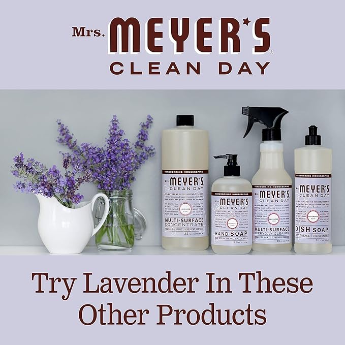 MRS. MEYER'S CLEAN DAY Dryer Sheets, Lavender, 80 ct (Pack of 12)
