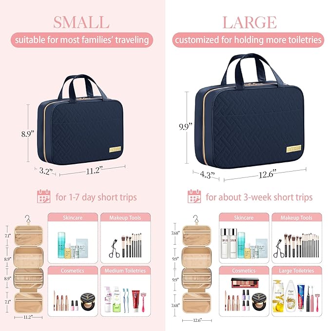 Hotor travel toiletry bag -