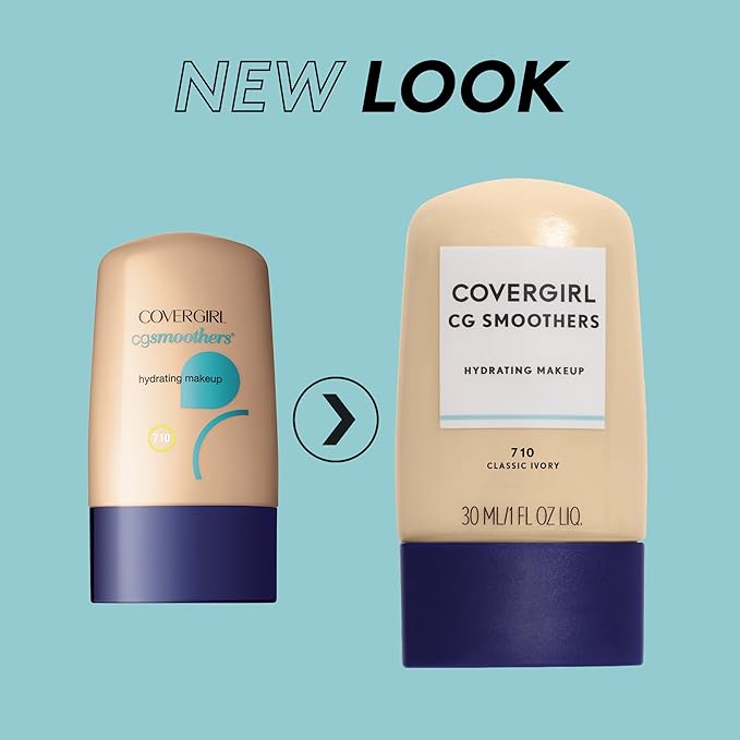 COVERGIRL Smoothers Hydrating Makeup Foundation, Natural Beige (packaging of 1)