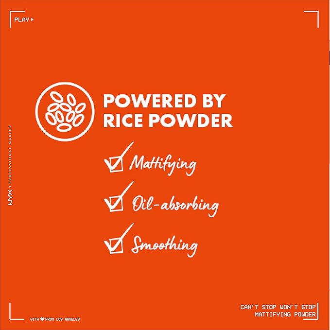 NYX PROFESSIONAL MAKEUP Can't Stop Won't Stop Mattifying Pressed Powder - Mocha