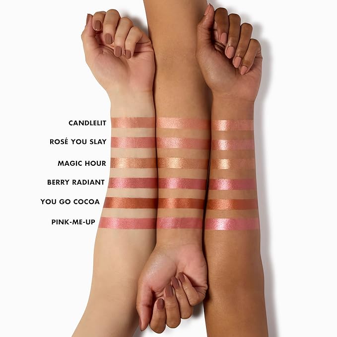 e.l.f. Halo Glow Blush Beauty Wand, Liquid Blush Cruelty-free, Pink-Me-Up