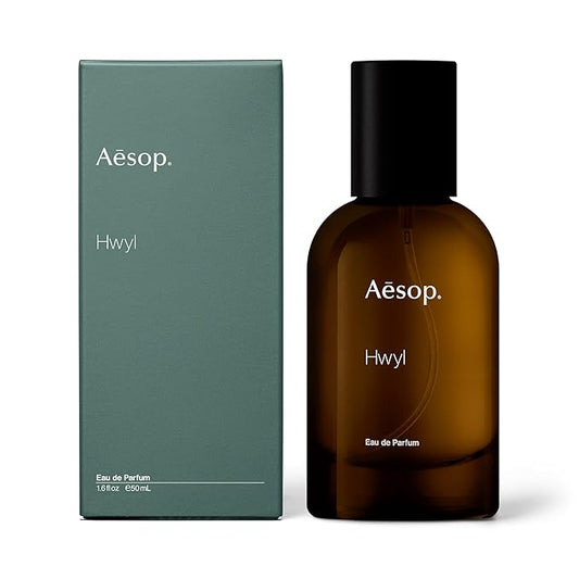 Aesop Hwyl Eau de Parfum | Smoky, Woody, Rich Fragrance | Cypress, Frankincense, Vetiver | Unisex | 1.6 oz