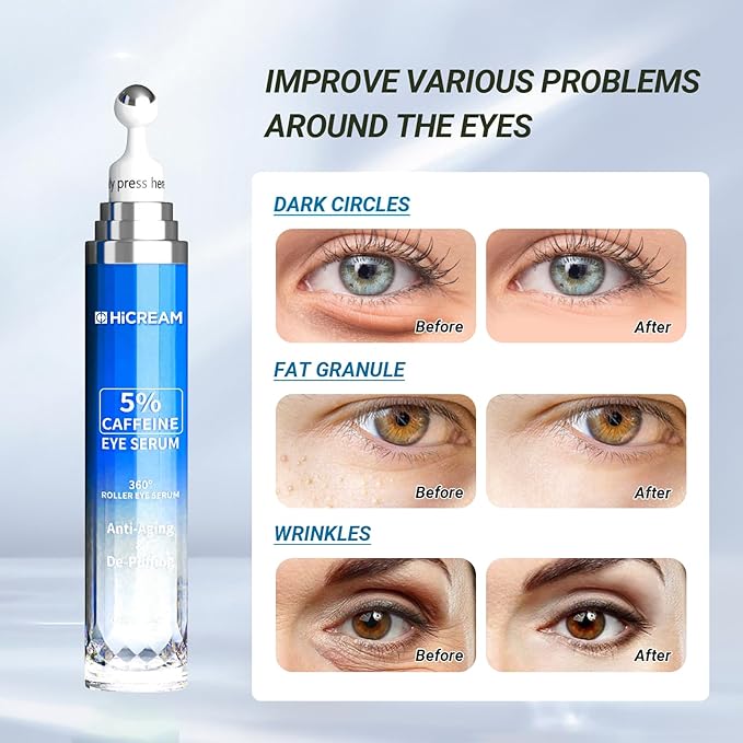 5% caffeine peptide eye serum,