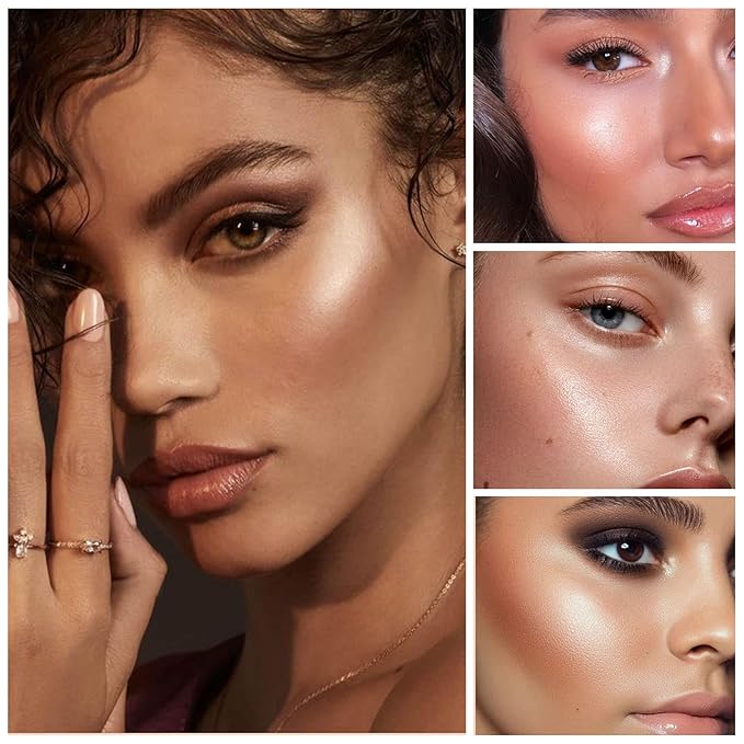 3PCS Polvo De Hadas Body Shimmer Glitter Highlighter