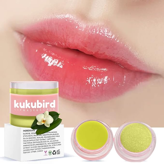 kukubird Lip Mask Overnight Hydrating Lip Lips-Vanilla