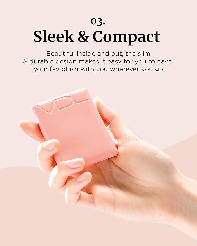 VDL Cheekstain Pastel Blush for Cheeks (Hey, Gorgeous, 0.2oz