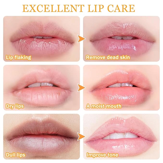Turmeric Lemon Lip Scrub for Dark Lips with Brush, Turmeric lip Exfoliator with Aloe Vera, lip Scrubber Exfoliator for Dark, Dry, Chapped LiPs, Reduce Fine Lines, Hydrate LIp exfoliator Scrub (1 PCS)