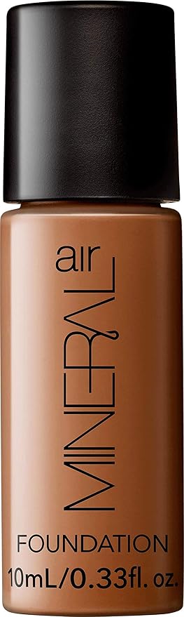 Mineral Air Four-in-One Foundation for Mineral Air Mist Device—Color, 10 ml, Travel Size - Deep