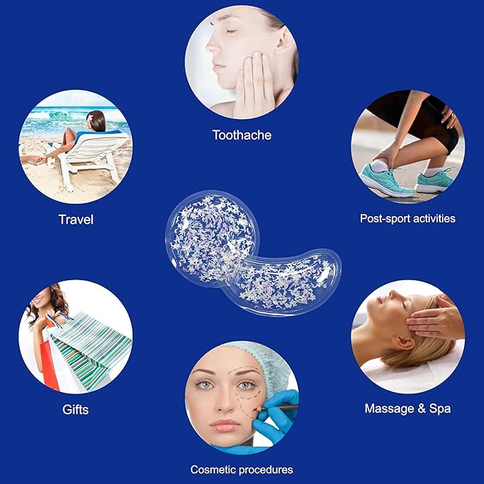 Gel ice pack reusable cooling