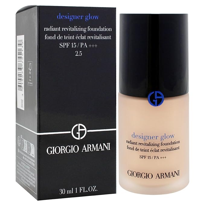 Designer Glow Radiant Revitalizing Foundation SPF 15 PA - Foundation 1 oz