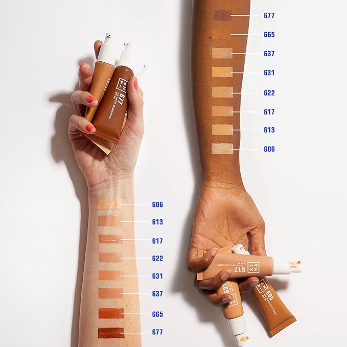 3INA 617 Tinted Moisturizer for Face with SPF Face 1 oz