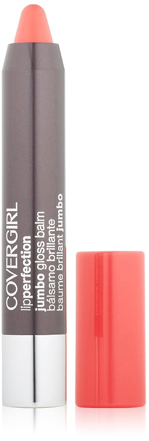 COVERGIRL Lipperfection Jumbo Gloss Balm Coral Twist 235, 0.13 Oz