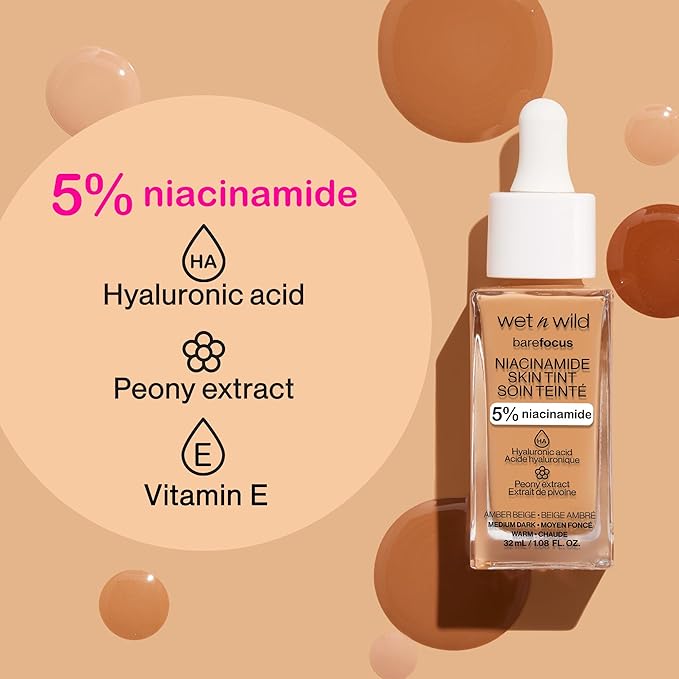 wet n wild Bare Focus Skin Tint, 5% - Cocoa