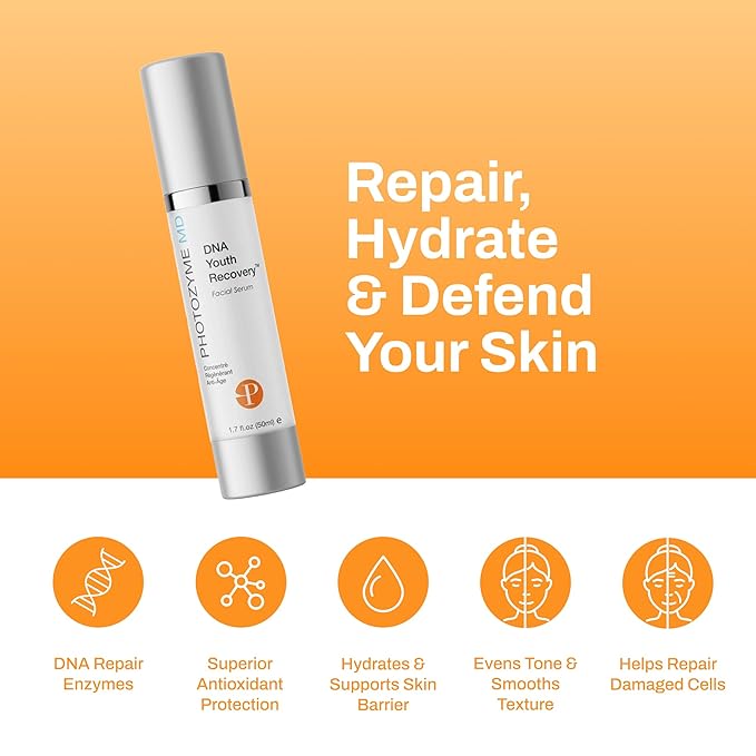 Photozyme DNA Youth Recovery Facial Serum | 1.7 Fl Oz