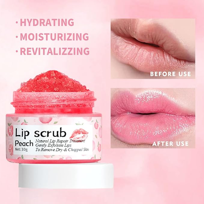 Lip Scrub, Lip Scrubs Exfoliator & Lips