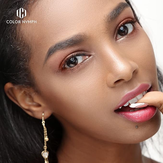 Color Nymph Makeup Kit for Teens, All in One Makeup Kit for Women Included 24 Colors of Matte Shimmer Eyeshadow, Highly Pigmented Lip Glosses, Eyeliner Pencil, Brushes, and Mirror