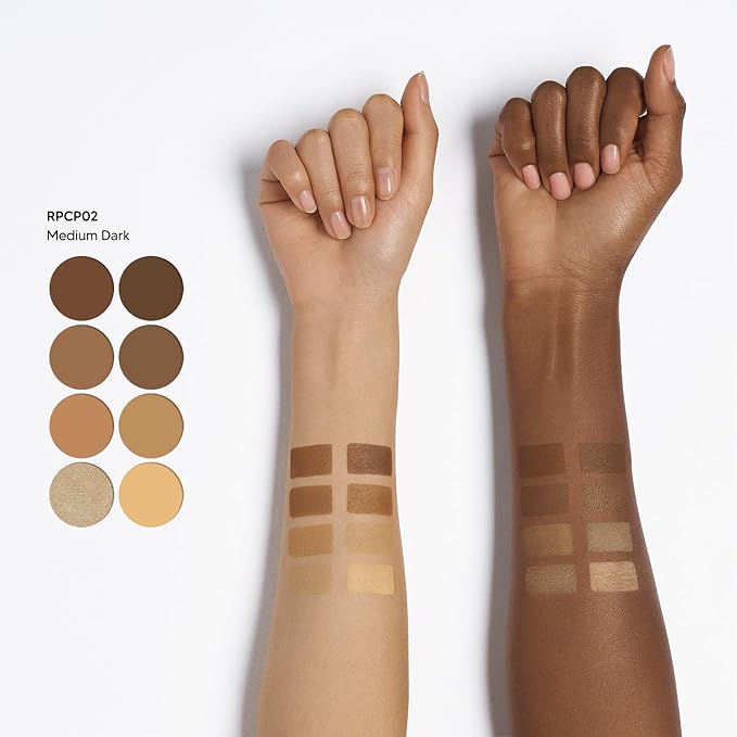 Ruby Kisses 3D Powder Contour Palette Medium Dark