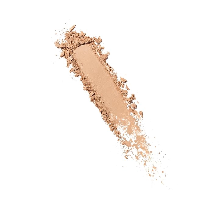 Well People Bio Powder Foundation, Lightweight & Hydrating Foundation For Perfecting & Smoothing Skin, Semi-Matte Finish, Vegan & Cruelty-free, 6N